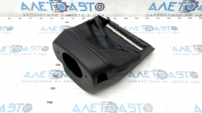 2-Piece Steering Column Bezel for Ford Bronco Sport 2021-2024 Keyless Entry, Black