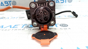 Charging port with cable, regular charging, left, Nissan Leaf 13-17
