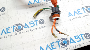 Charging port with cable, regular charging, left, Nissan Leaf 13-17