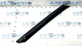 Left windshield pillar trim for Ford Bronco Sport 2021-25, black, glossy, scratches, seal peeling off
