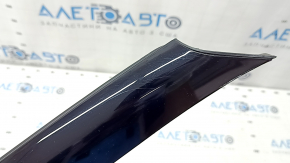 Left windshield pillar trim for Ford Bronco Sport 2021-25, black, glossy, scratches, seal peeling off