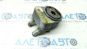 The oil cooler tube of the 2018-2019 Ford Bronco Sport 1.5T engine is dented.