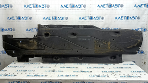 Left underbody protection for Ford Bronco Sport 21-25, tears, torn fastener, dented