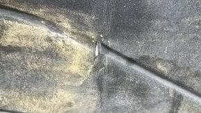 Left underbody protection for Ford Bronco Sport 21-25, tears, torn fastener, dented