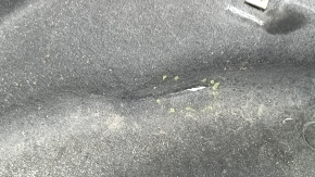 Left underbody protection for Ford Bronco Sport 21-25, tears, torn fastener, dented