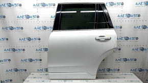 Rear left door assembly for Volvo XC90 16-22, white 707, keyless, tinted