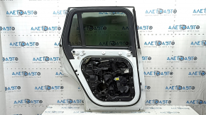 Rear left door assembly for Volvo XC90 16-22, white 707, keyless, tinted