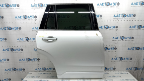 Volvo XC90 16-23 white 707 rear right door assembly, keyless, tinted, bumpers