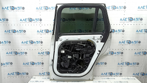 Volvo XC90 16-23 white 707 rear right door assembly, keyless, tinted, bumpers