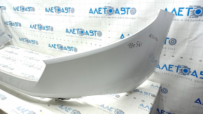 Front bumper, bare, 2023-2024 Honda Accord, without parking sensors, white, cracked