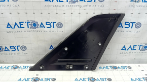 Left rear fender trim for Ford Bronco Sport 2021-25, front, gloss black, broken mount, scratches