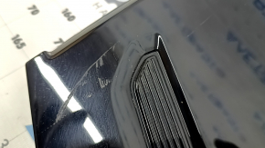 Left rear fender trim for Ford Bronco Sport 2021-25, front, gloss black, broken mount, scratches