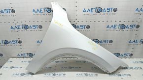Front right wing Volvo XC90 16-23 T5, T6, aluminum, white 707
