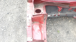 Front right quarter panel of Nissan Leaf 13-17 red NAH on the body