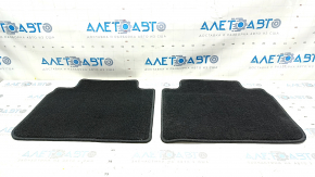 Set of Honda Accord 23 floor mats - black cloth