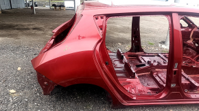 Quarter wing rear right Nissan Leaf 13-17 red NAH on the body