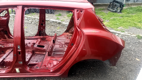 Quarter wing rear left Nissan Leaf 13-17 red NAH on the body