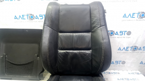 Driver's seat upholstery for Jeep Grand Cherokee WK2 14-17, leather, black, heated