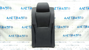 Rear row of seats, 2nd row, upper part, left, Honda Accord 23-24, black leather, perforated, dented