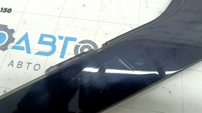 Right rear side door trim for Ford Bronco Sport 2021-2025, gloss black, cracks, scratches