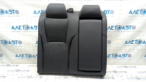 Rear seat, 2nd row, upper right, Honda Accord 23-24, black leather, perforated, with armrest