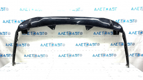 Honda Accord 23-24 Sport-L rear bumper lip, gloss black, with trim, scuffs, crack in mount
