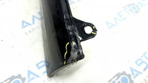 Honda Accord 23-24 Sport-L rear bumper lip, gloss black, with trim, scuffs, crack in mount
