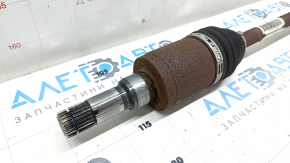 The rear right half shaft of a 2015 Ford Bronco Sport AWD is rusty.