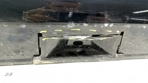 Left side sill for Honda Accord 2023-2024 with seal, gloss black, broken fasteners, tears, scratches