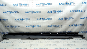 Left side sill for Honda Accord 2023-2024 with seal, gloss black, broken fasteners, tears, scratches