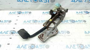 The brake pedal on a 2015 Ford Bronco Sport is rusty.