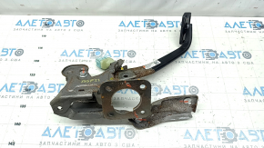 The brake pedal on a 2015 Ford Bronco Sport is rusty.