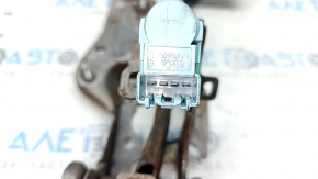 The brake pedal on a 2015 Ford Bronco Sport is rusty.