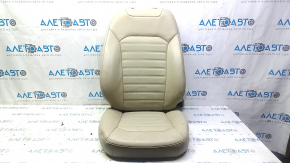 Ford Fusion mk5 13-16 passenger seat upholstery, beige leather, heated