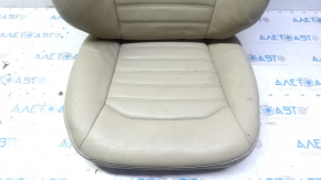 Ford Fusion mk5 13-16 passenger seat upholstery, beige leather, heated
