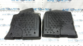 Set of floor mats for Ford Bronco Sport 21-25, black rubber