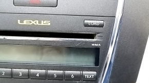 Tape recorder, monitor, CD changer, radio, Lexus ES350 08-11 panel scratches, cracked fasteners