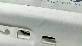 Volvo XC90 16-23 headliner for panoramic windows, for 3rd row, gray, with speaker grilles, needs dry cleaning, creases, scratches, torn fastener