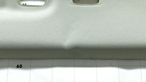 Volvo XC90 16-23 headliner for panoramic windows, for 3rd row, gray, with speaker grilles, needs dry cleaning, creases, scratches, torn fastener