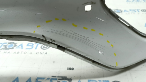 Volvo XC90 16-19 front bumper, bare, for headlight washers without park assist, white, pressed, dents