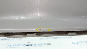 Volvo XC90 16-19 front bumper, bare, for headlight washers without park assist, white, pressed, dents