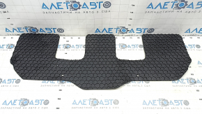 Set of Volvo XC90 16-22 ToughPRO floor mats, 3 rows, black rubber