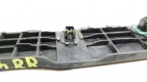 The rear bumper mount, right outer, Lexus RX350 RX450h 10-15, the latch is broken.