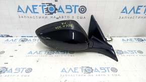 Right side mirror assembly for Honda Accord 23-5, 5-pin, heated, BSM, black, scratches