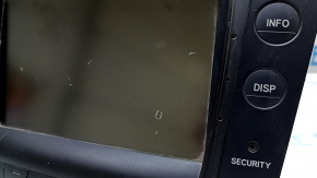 Monitor, display, navigation Lexus GS300 GS430 06-06 missing cover, scratches