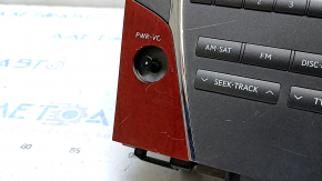 Lexus ES350 08-11 tape recorder, monitor, CD changer, radio, dashboard, scratches, missing button