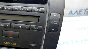 Lexus ES350 08-11 tape recorder, monitor, CD changer, radio, dashboard, scratches, missing button
