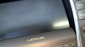 Lexus ES350 08-11 tape recorder, monitor, CD changer, radio, dashboard scratches, missing lower button block