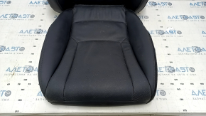 Honda Accord 23-24 passenger seat upholstery, black, perforated, heated, dry-cleanable leather