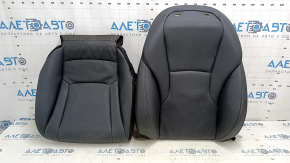 Honda Accord 23-24 passenger seat upholstery, black, perforated, heated, dry-cleanable leather